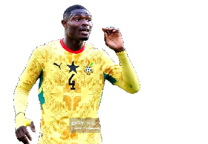Jonas Adjetey was a rock in the Ghanaian defence