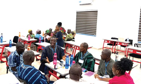 A section of the participants deliberating on the new law