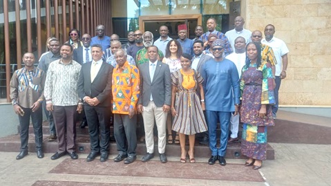 Participants after the opening of the three-day Encyclopaedia Africana Volume IV WorkshopParticipants after the opening of the three-day Encyclopaedia Africana Volume IV Workshop