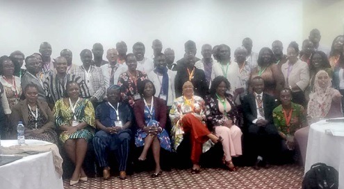 The participants in the early childhood development forum