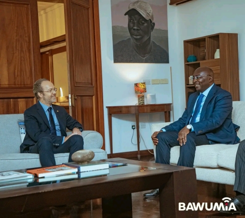 Bawumia engages British High Commissioner to Ghana Christian Rogg