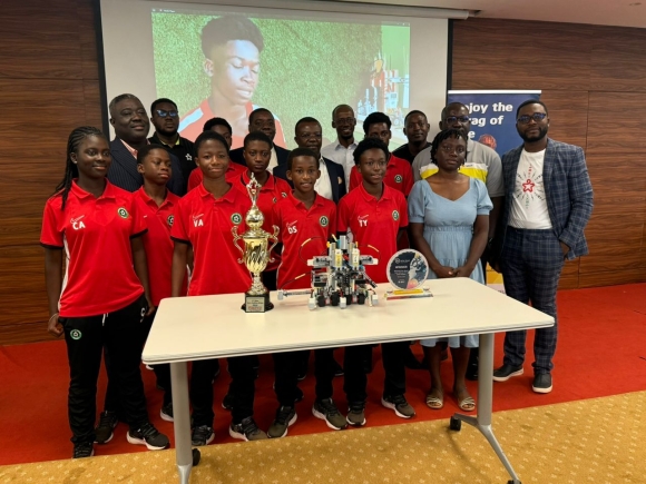 CalBank hosts Right to Dream Robotics Team in showcase of innovation and partnership