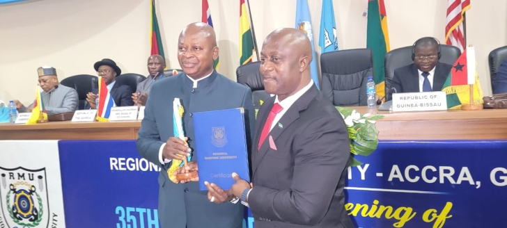 Ghana's Transport Minister assumes RMU Chancellorship