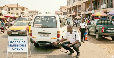 Regular tests by relevant authorities such as these are necessary to stop the pollution caused by vehicles and the resultant deaths 