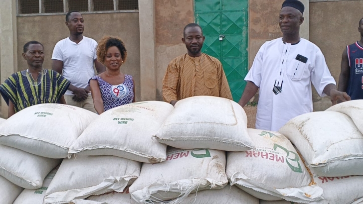 Kpandai assembly supports schools with maize ahead of lean season