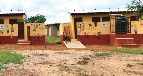 The facility ends years of quest for a decent sanitation facility for the school