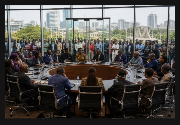 Who sits at the table: The question Accra could not avoid