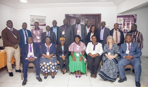 Some delegates and facilitators after the summit
