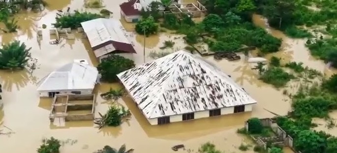 Over 1400 affected by floods in Samreboi, 2 dead
