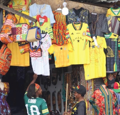 Ghana win sparks sales boom  in Black Stars merchandise 