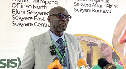 Dr Fred Adomako-Boateng —  Ashanti Regional  Director of Health Services