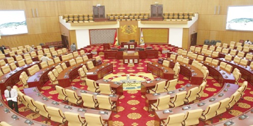 The Chamber of Ghana’s Parliament
