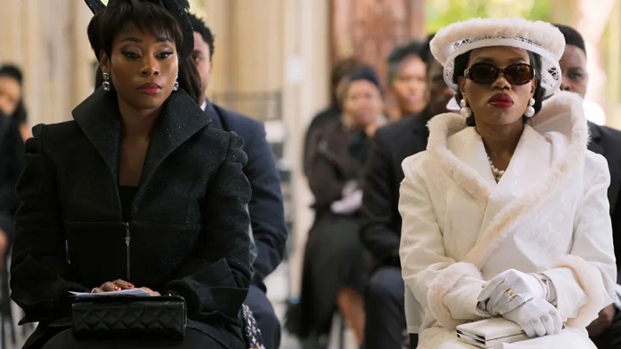 The show opens at the funeral of Jonasi Gomora, with two of his wives as chief mourners