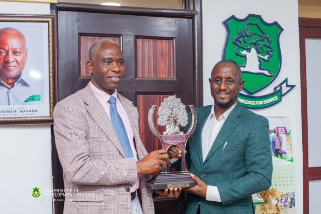Prof Mohammed Muniru Iddrisu officially assumes office Vice-Chancellor of UDS