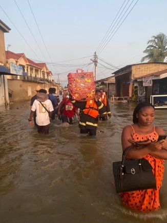Mallam and Achimota (Dzorwulu) electric power substations shutdown for safety reasons due to Accra flooding