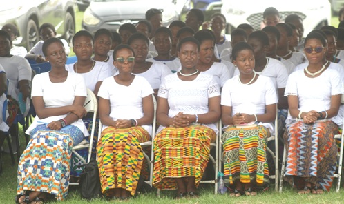 Students at the 76th speech and prize-giving day Students at the 76th speech and prize-giving day
