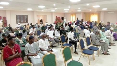 The participants in the lecture The participants in the lecture