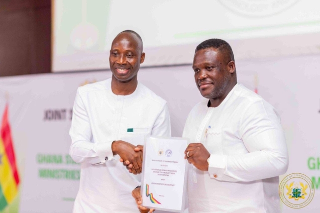 Ghana Statistical Service signs MoUs with 25 state institutions to strengthen national data system