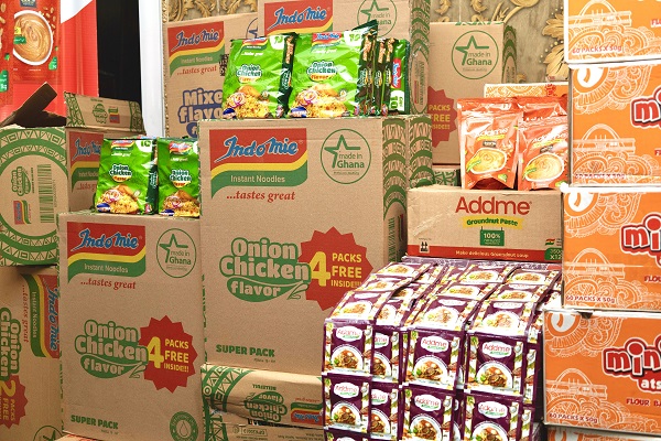 Food items donated