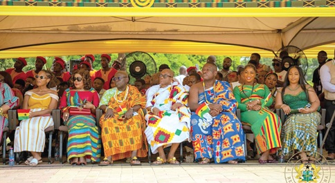 Some traditional leaders and guests at the Jubilee House Some traditional leaders and guests at the Jubilee House