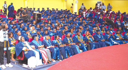 The graduands The graduands