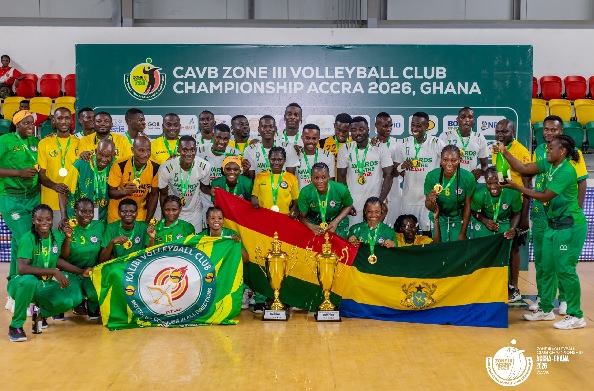 The Ghana Army winning team