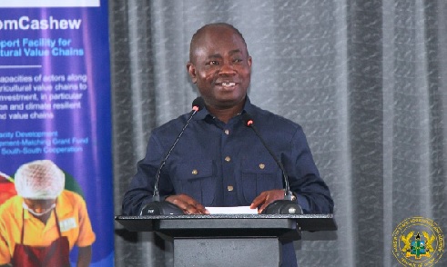 Sampson Ahi, Deputy Minister ofTrade, Agribusiness and Industry 