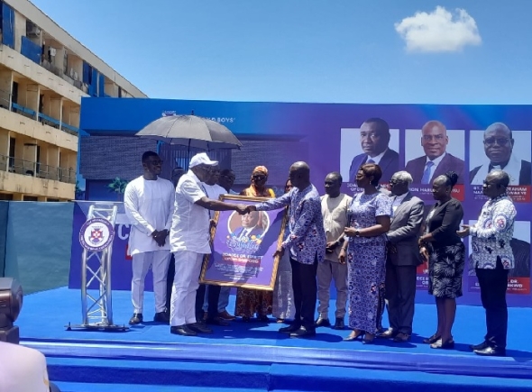 Dr Ofori Sarpong hands over 600-bed dormitory to PRESEC to mark 60th birthday