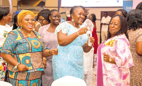A moment of joy as families gather to appreciate mothers. Picture: ELVIS NII NOI DOWUONA 