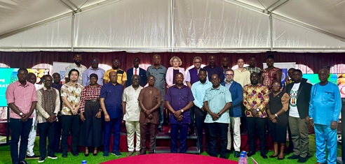 A group photograph of stakeholders at the event