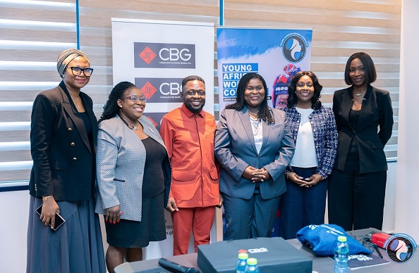 Representatives of the two institutions after signing the partnership