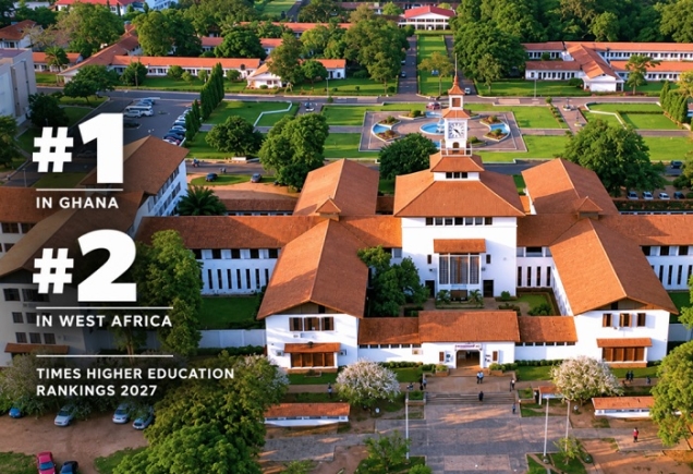 University of Ghana jumps to 801-1000 in Times Higher Education 2027 rankings