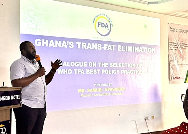Mr Samuel Nyasordzi Research and Nutrition Department Of the FDA