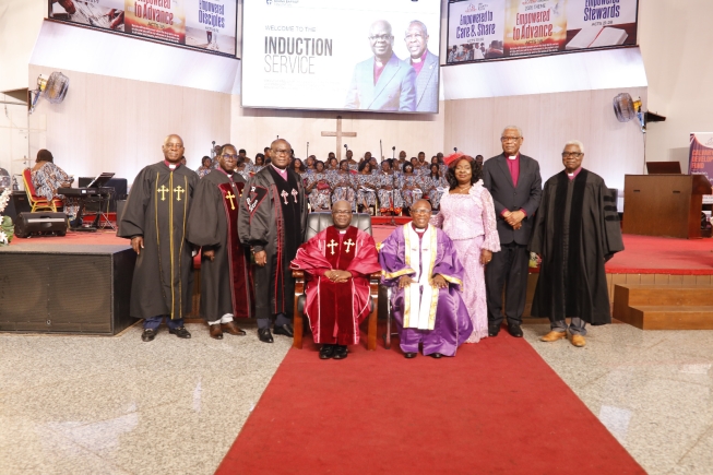Rev. Enoch Thompson inducted for second term as Ghana Baptist Convention President