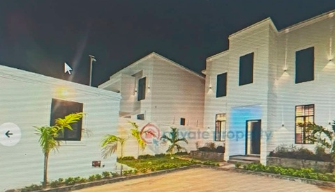 One of the real estate buildings in a location in Accra