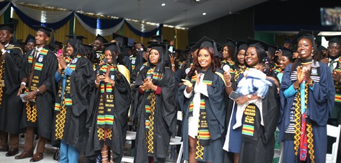 The graduating students The graduating students