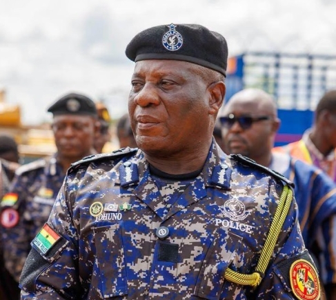 IGP Yohuno decorates 22 newly promoted Deputy Commissioners of Police including musician Kofi Sarpong