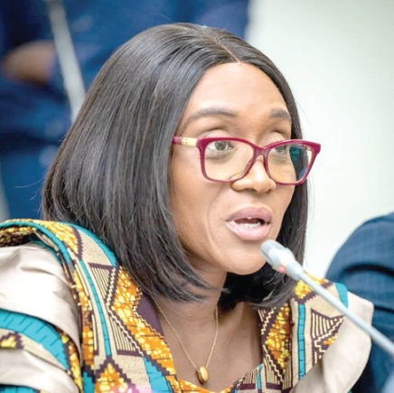 Abena Osei Asare,  Chairperson,  Public Accounts Committee 