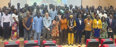 Students and Staff of Academic City University after the Medical Innovation Expo 2026