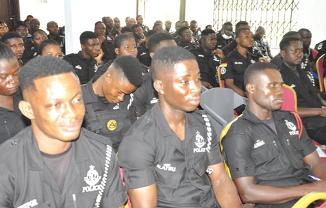 The police officers The police officers