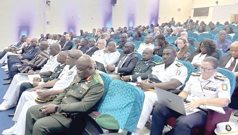 Participants in the  Africa Maritime Security Forum