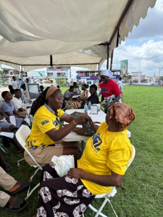 KGL Foundation screens over 200 residents in Techiman for breast cancer and general health