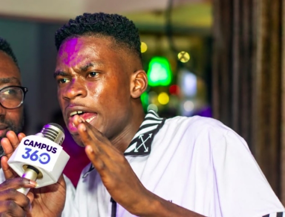 The Speaker of the KNUST-DLSA Senate, David Opare Donkor (Kwame Wilder)