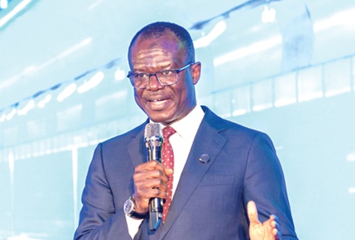 Dr Zakari Mumuni, 1st Deputy Governor, Bank of Ghana, speaking at the high-level West Africa–Asia capital dialogue on the sidelines of the ongoing International Monetary Fund/World Bank Annual Meetings in Bangkok, Thailand