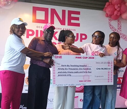 Achimota Golf Club Ladies raise GH¢96,960 for breast cancer equipment at Korle Bu