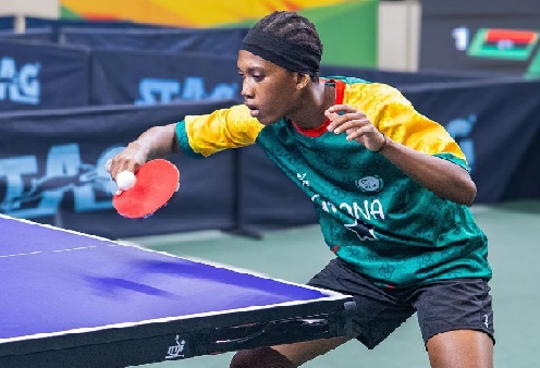 Joanita Borteye, Ghanaian table tennis talent