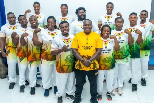 Team Ghana - Golden Arms primed for success in India