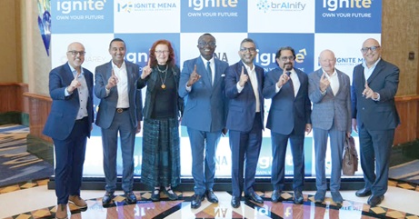 IGNITE's Global Advisory Board Members with the Founding Partners at the launch in Dubai