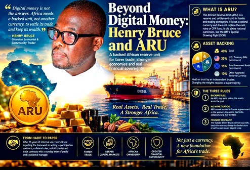 Beyond digital money:  Henry Bruce’s ARU