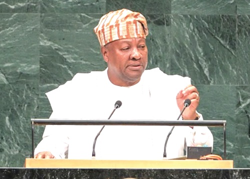 President John Dramani Mahama